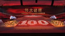 China's Communist Party stages mega centenary show