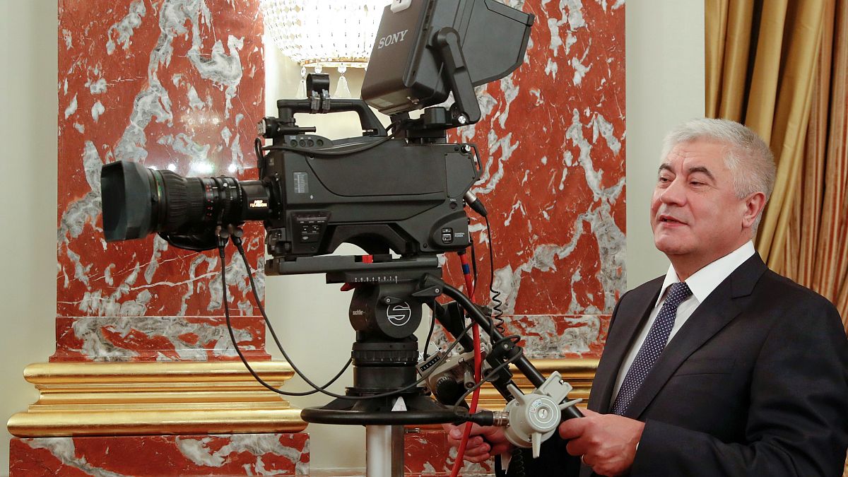 Владимир Колокольцев перед заседанием правительства 12 марта 2020