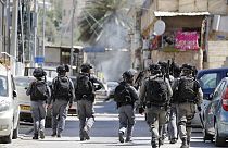 Forze di sicurezza israeliane a Gerusalemme Est