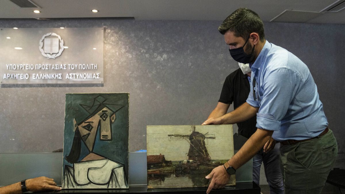 Grecia in festa, ritrovati un Picasso e un Mondrian rubati nove anni fa