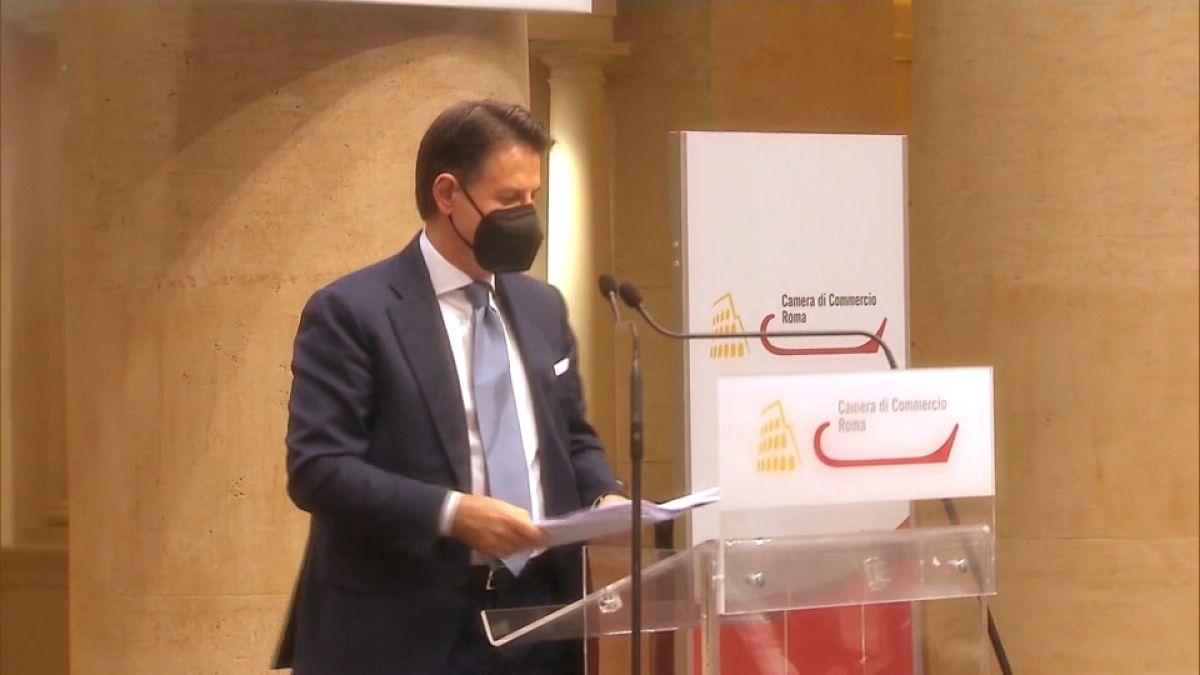 Giuseppe Conte - conferenza stampa 28/6/2021