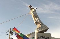 Christophe Colomb déboulonné, après deux mois la colère ne retombe pas en Colombie