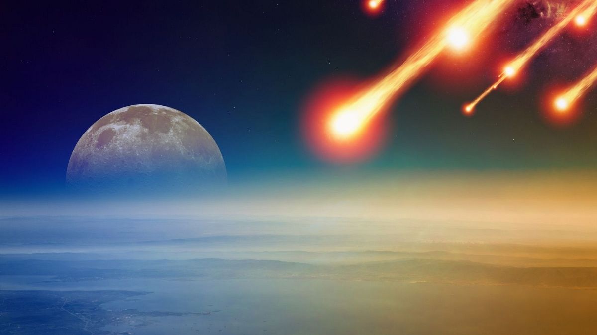 برخورد احتمالی سیارک‌ها با کره زمین (عکس تزئینی است)