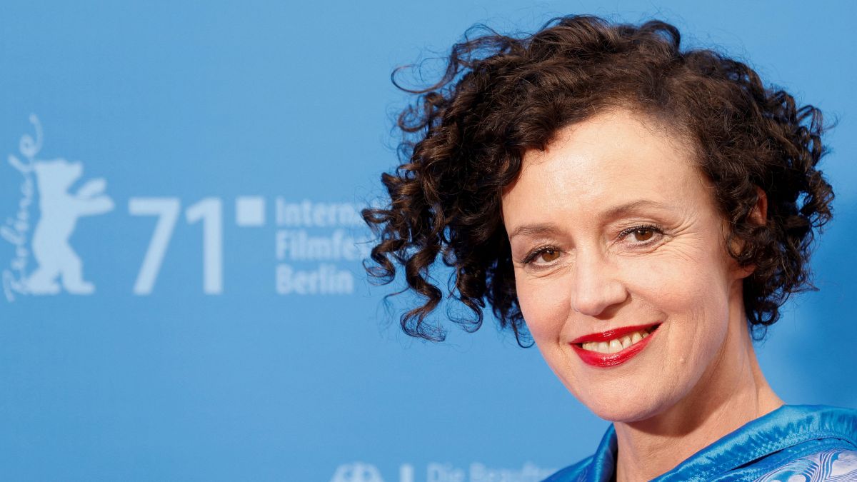 Maria Schrader na apresentação do filme na Berlinale