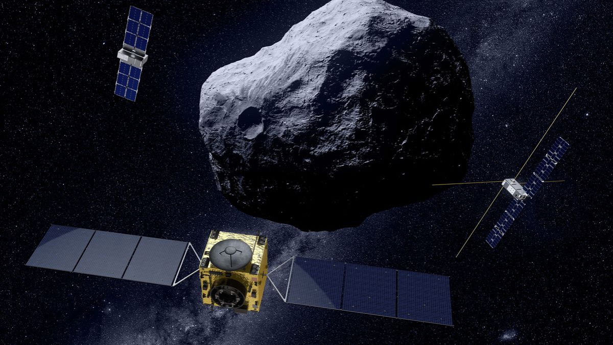La misión Hera de la ESA controlará hasta dónde ha conseguido desplazar un asteroide el DART de la NASA 