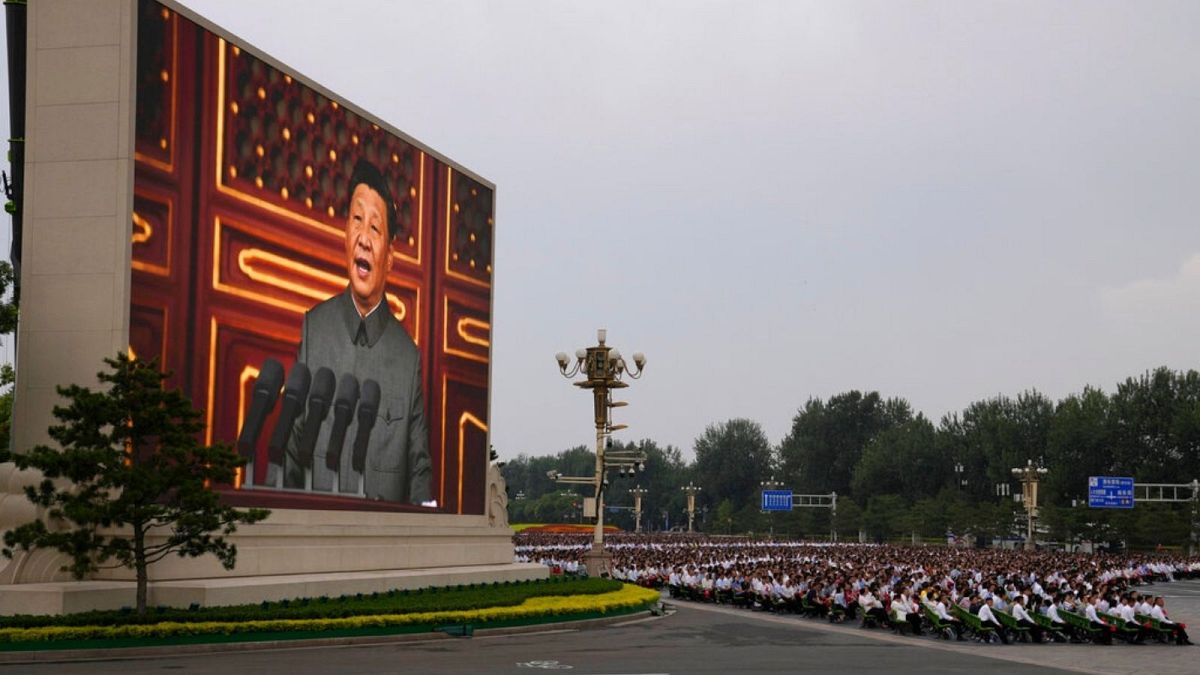 مراسم صدسالگی حزب کمونیست چین