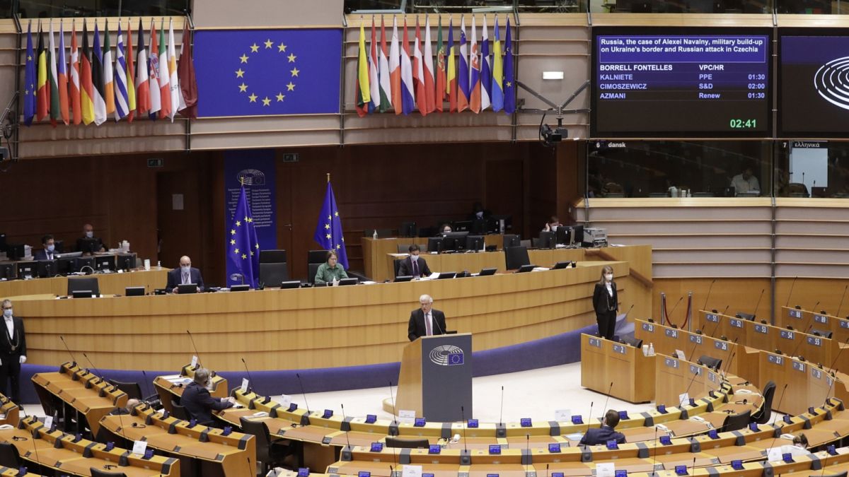 Az EP egyik plenáris ülése