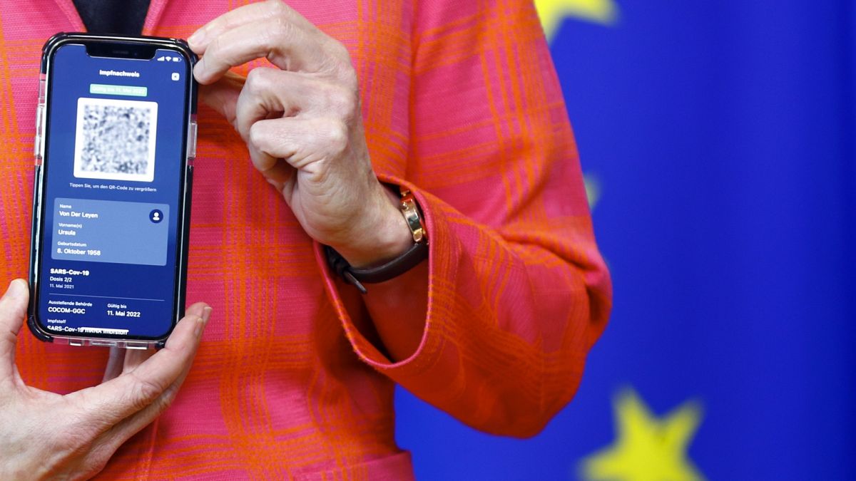 Ursula von der Leyen bizottsági elnök bemutatja az EU digitális app-jét