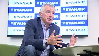 Michael O'Leary spoke with Euronews the same day the COVID certificate entered into force.