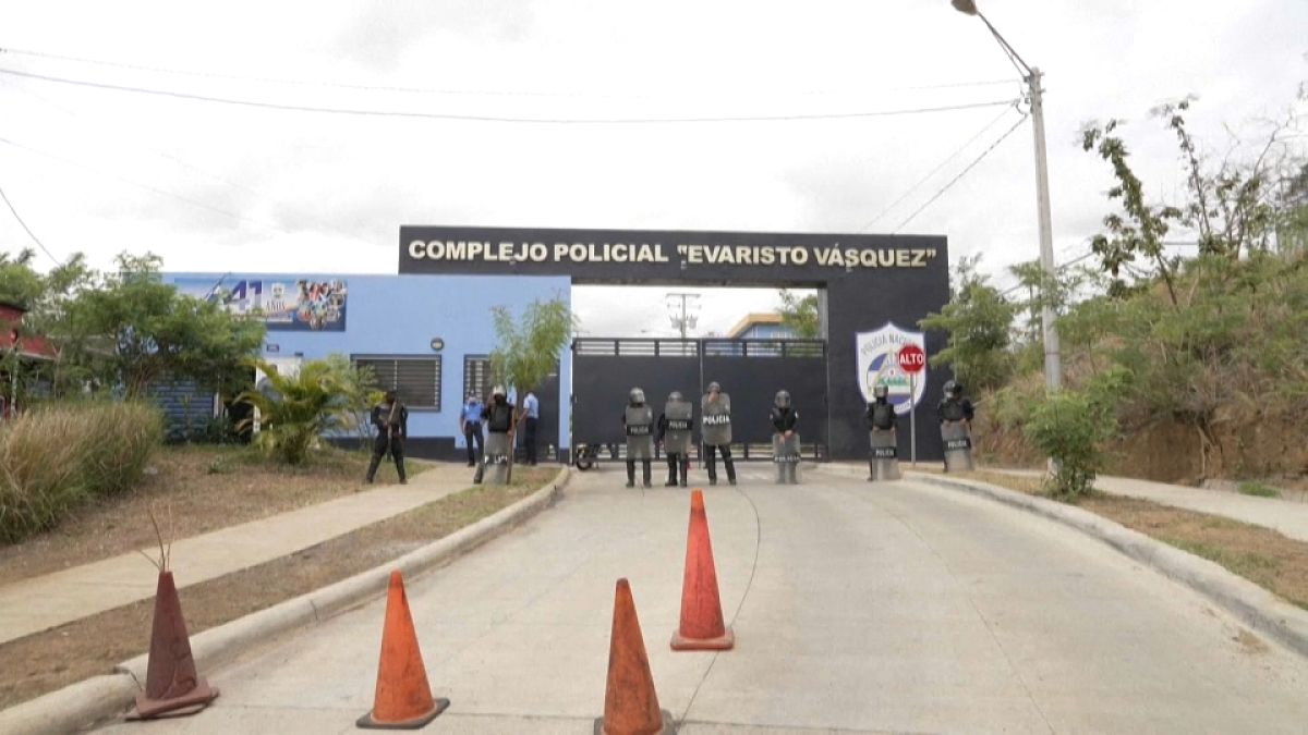 Cárcel en la que están los opositores presos en Nicaragua