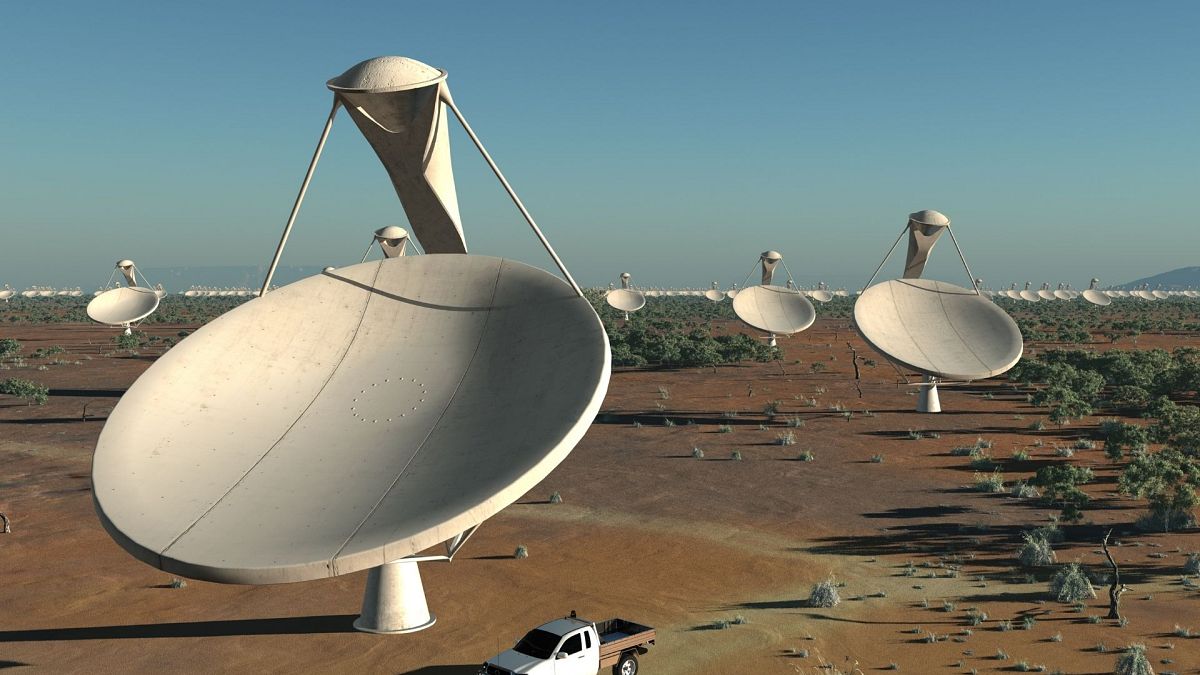 طرح‌نگاری از شبکه رادیو تلسکوپی در دست احداث