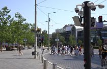 Debate y controversia por las cámaras de vigilancia en Belgrado