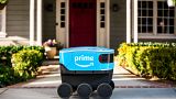 The Amazon Scout delivery robots resemble those made by Estonia-based Starship, which launched them in 2014.