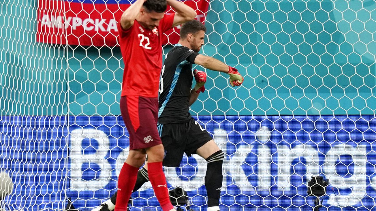 Fabian Schär vergab für die Schweiz den entscheidenden Elfmeter im EURO-2020-Viertelfinale gegen Spanien