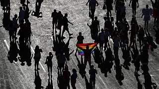 Un momento del Pride LGBTI di Madrid
