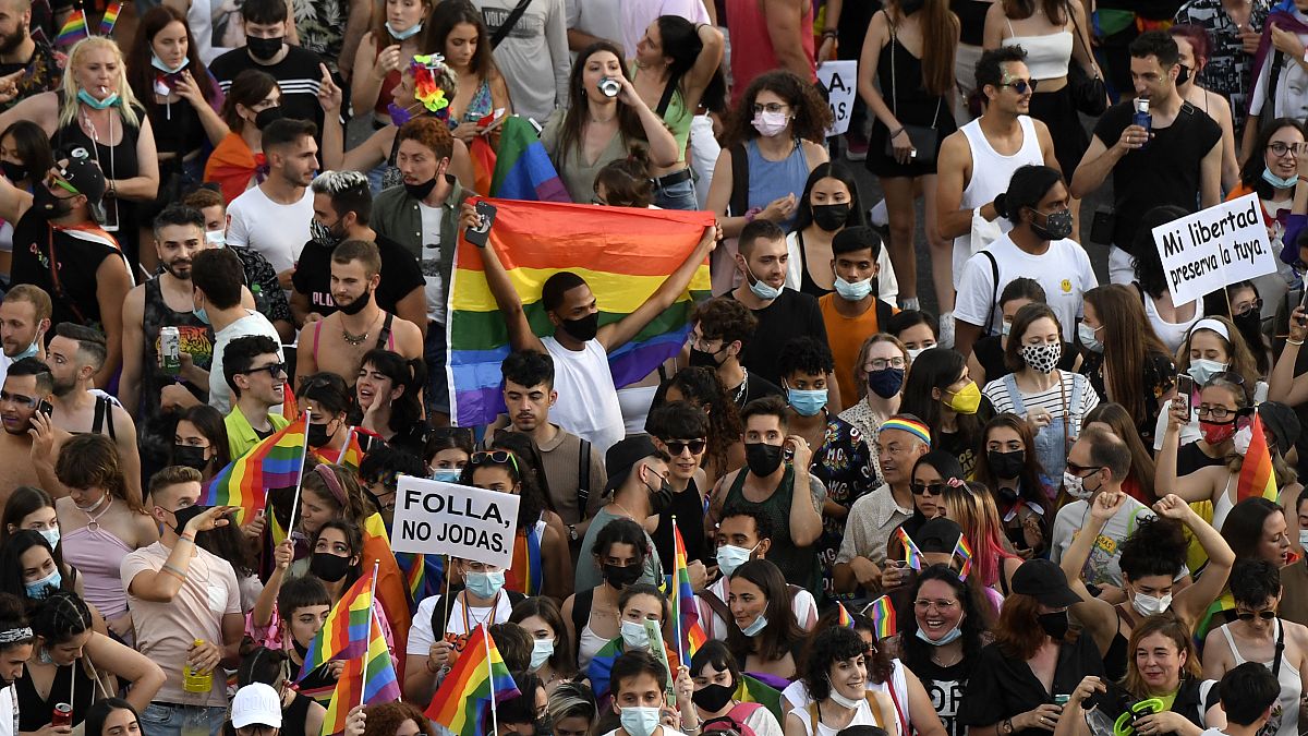 LGTBI Pride in Madrid