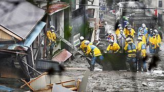 Japon : une vingtaine de disparus à Atami après un glissement de terrain en pleine saison des pluies