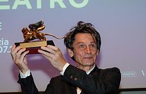 Krzysztof Warlikowski con il Leone d'Oro