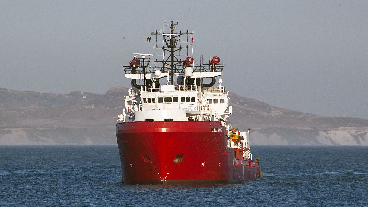 سفينة الإنقاذ "أوشين فايكينغ" التابعة لمنظمة "اس.او.اس المتوسط"
