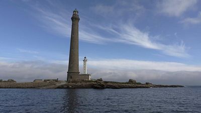 The lighthouse at Île Vierge (Virgin Island), Brittany is the tallest in Europe