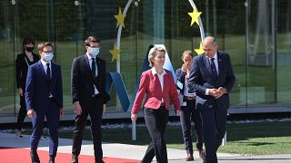 Ursula von der Leyen and PM Janez Janša met in Ljubljana to kick off the EU Council presidency.