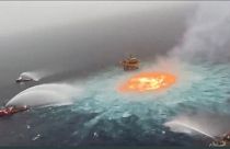 انفجار گاز در خلیج مکزیک