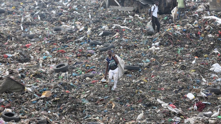 Gabon Children Survive Scavenging For Items At Garbage Dump To Sell Africanews