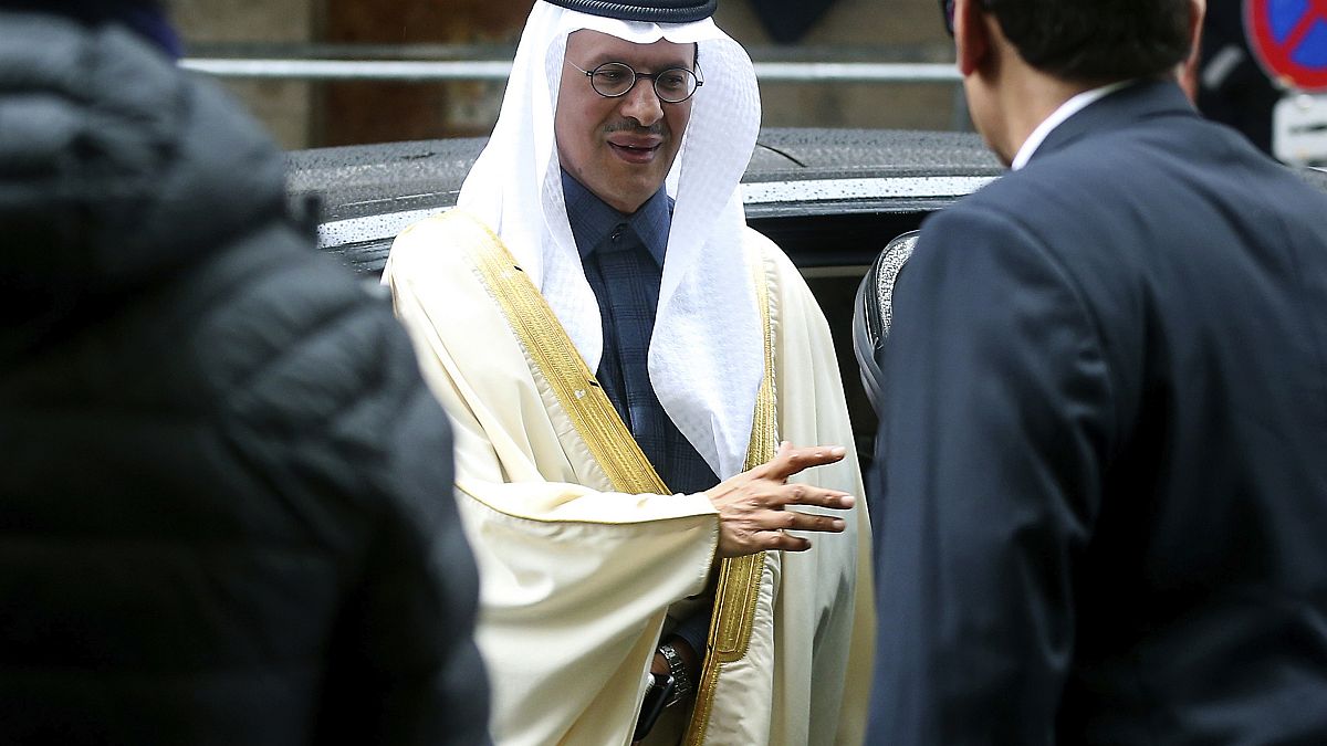 وزير الطاقة السعودي عبد العزيز بن سلمان يصل إلى مقر منظمة الدول المصدرة للنفط أوبك في فيينا. 2020/03/06