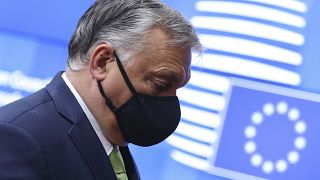 Hungarian Prime Minister Viktor Orban arrives for an EU summit in Brussels last month.