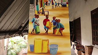 Congo : les œuvres de l'école de Poto-Poto seront vendues sur internet