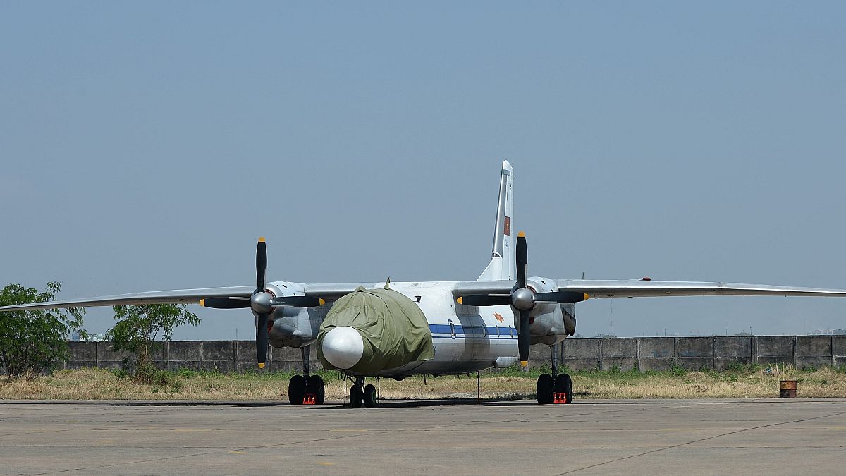 File photo of an AN-26 plane, one of which has gone missing in Russia's far-east