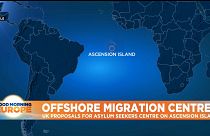 British overseas territory of Ascesion Island in the Atlantic Ocean.