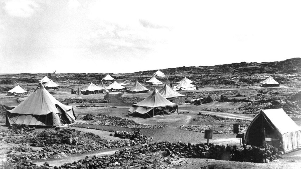 Φωτό αρχείου - Νήσος Αναλήψεως το 1944