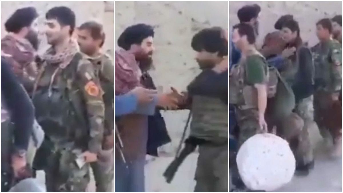 طالبان تعرض مقطع فيديو تقول إنه يظهر استسلام جنود أفغان