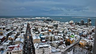 A view of Iceland's capital Reykjavik