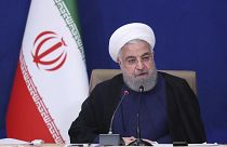 الرئيس الإيراني حسن روحاني.
