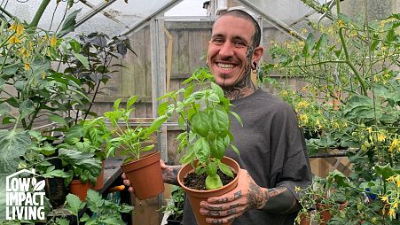 Meet Alessandro Vitale - an Italian tattoo artist who built a garden oasis in urban London.