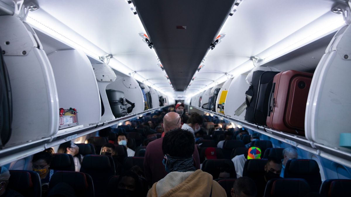 رحلة تابعة لشركة الخطوط الجوية الأمريكية في مطار فينكس سكاي هاربر الدولي في فينيكس.