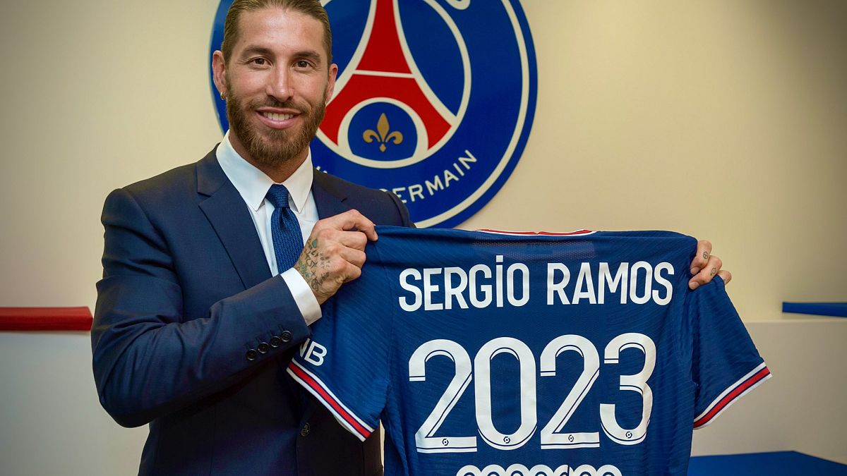 La nuova maglia di Sergio Ramos. Avrà il numero 4. 