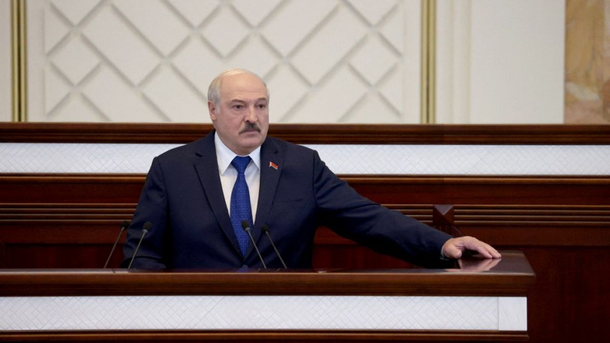 Belarusian President Alexander Lukashenko claimed victory in a disputed election in August.