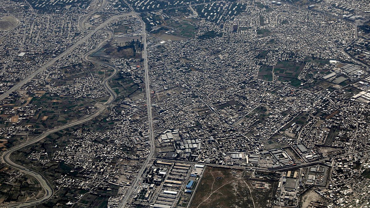 منظر عام لمدينة كابول عاصمة أفغانستان. 07/07/2021
