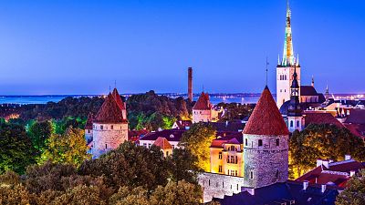 Tallinn, the capital of Estonia