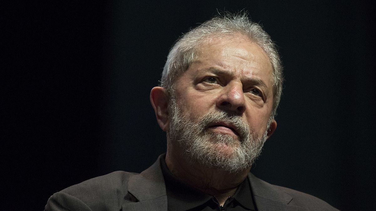 Brazil's Former President Luiz Inacio Lula da Silva on June 6, 2016 in Rio de Janeiro, Brazil.