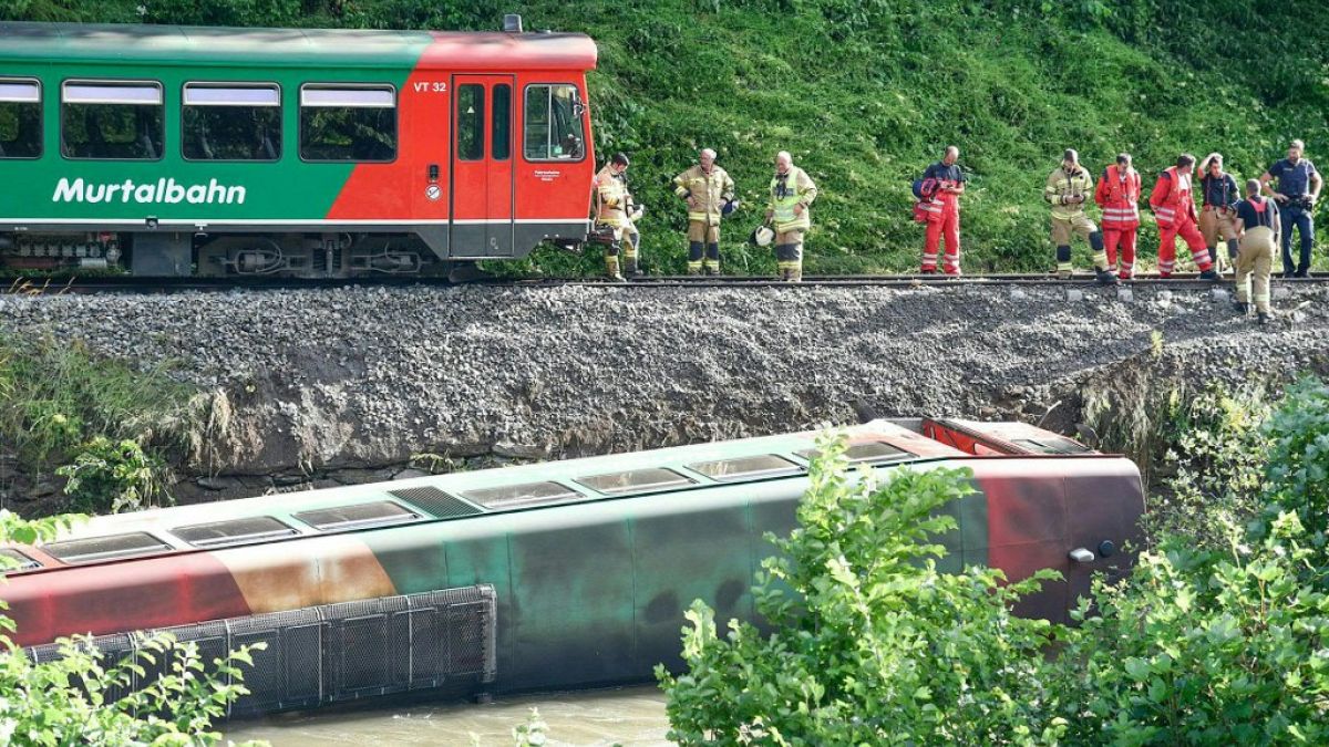 Железнодорожная катастрофа в Австрии