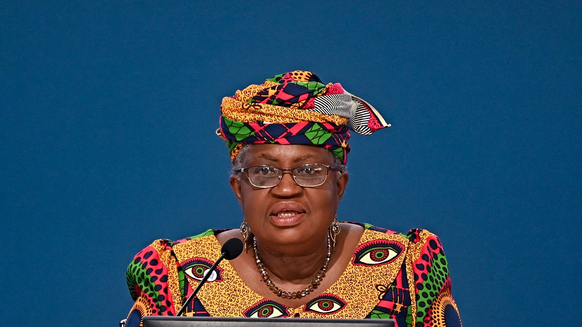 Ngozi Okonjo-Iweala, Generaldirektorin der Welthandelsorganisation, beim G20-Treffen
