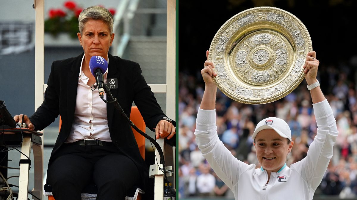Primeira mulher a apitar uma final masculina e a primeira australiana a vencer em Wimbledon