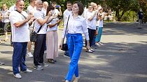 El partido de Maia Sandu logra una clara victoria en las parlamentarias de Moldavia