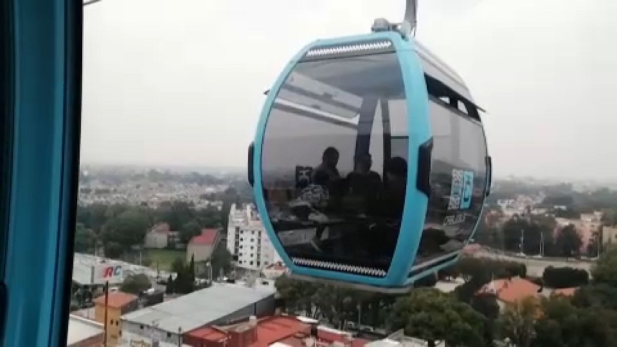 El nuevo teleférico de la capital mexicana