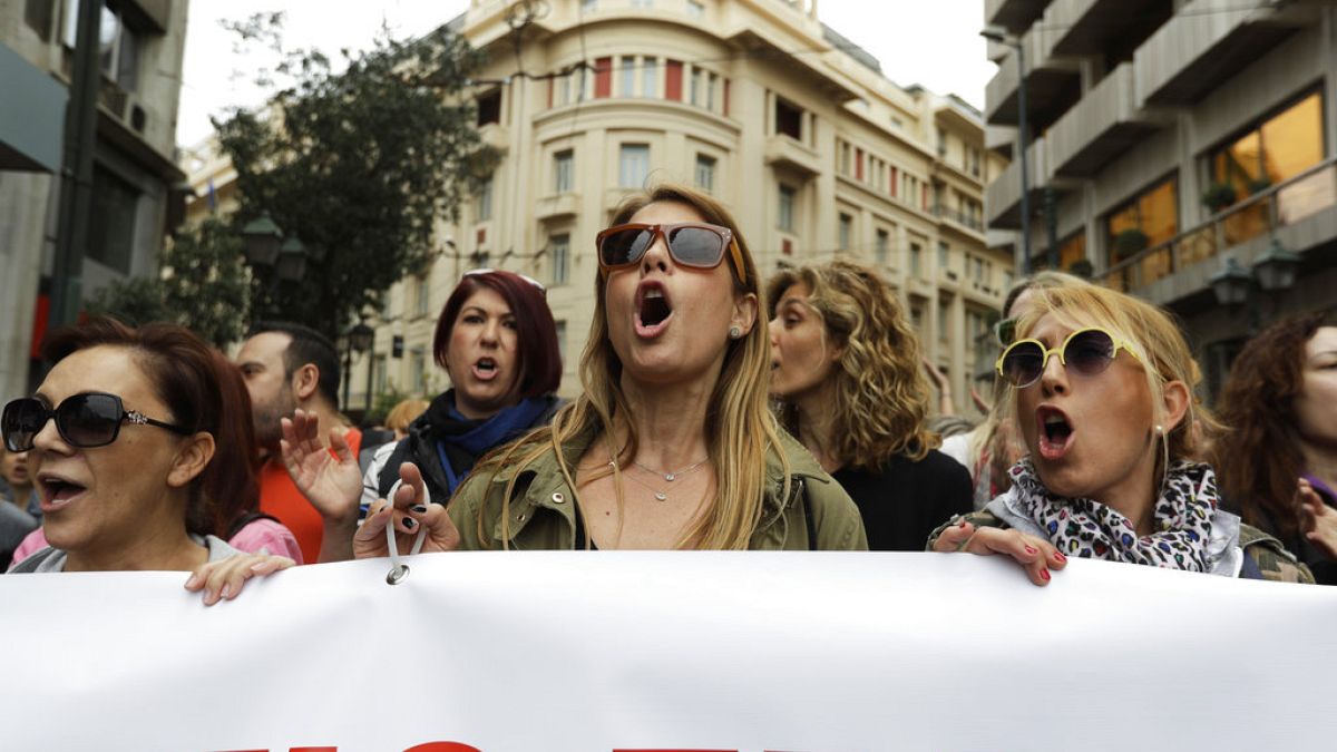 Greece General Strike