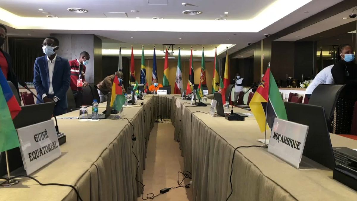 Arranque da Cimeira da CPLP em Luanda, Angola